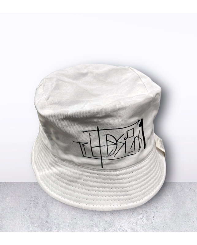 White Bucket Hat